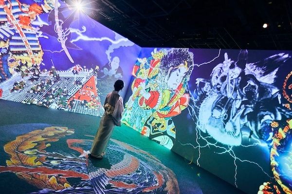 【広島県広島市】「動き出す浮世絵展HIROSHIMA」開催！浮世絵師の作品がグラフィカルなデジタルアートに
