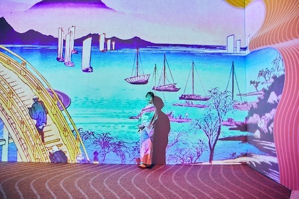 【広島県広島市】「動き出す浮世絵展HIROSHIMA」開催！浮世絵師の作品がグラフィカルなデジタルアートに