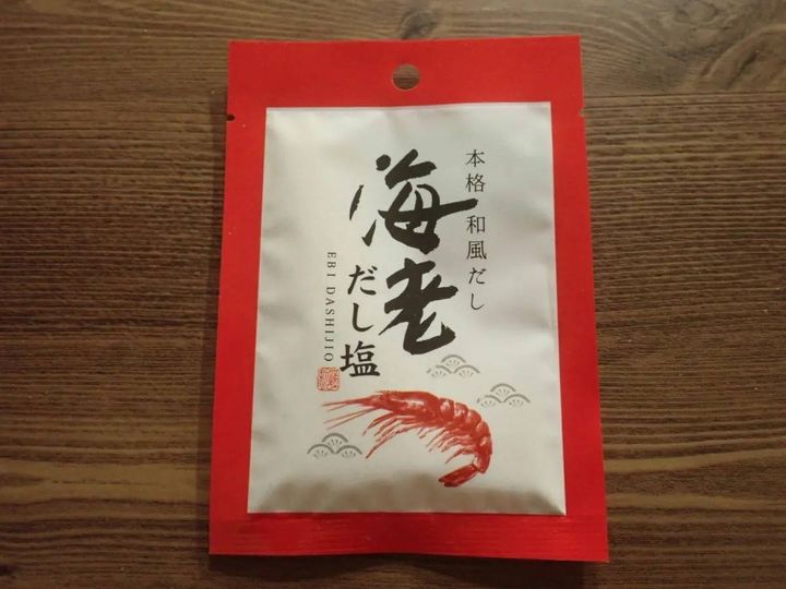 DAISO(ダイソー)：三角屋水産 海老だし塩 20g