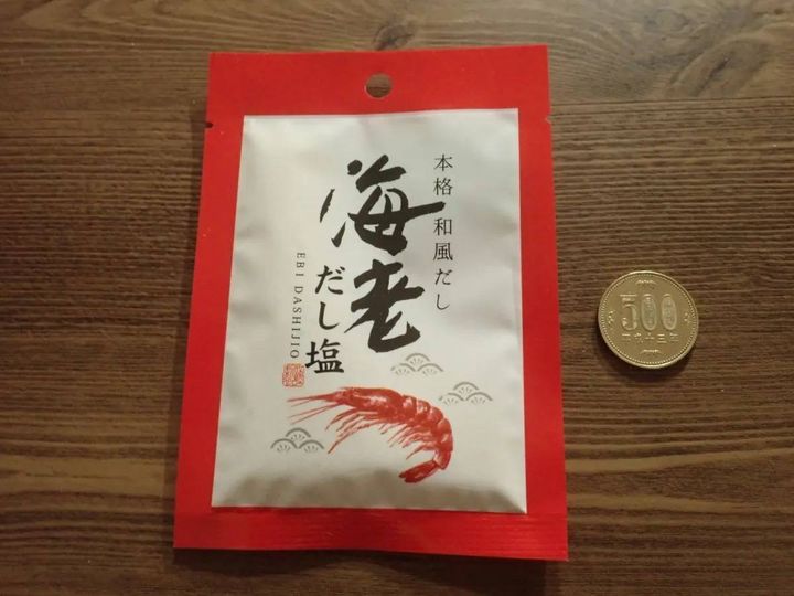 DAISO(ダイソー)：三角屋水産 海老だし塩 20g