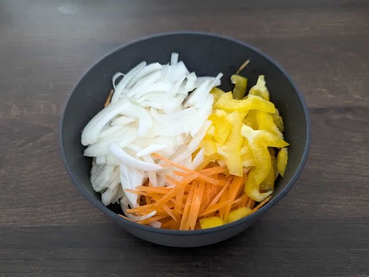 無印良品 レンジで使える ヤシの端材を使ったボウル 使用例