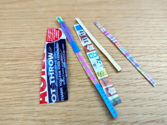 いつも捨てちゃう『ビニタイ』がたった10秒で変身→便利でかわいい家事グッズに♡