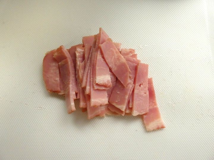 食べ応えバッチリ！「かぼちゃとベーコンのフリッター」