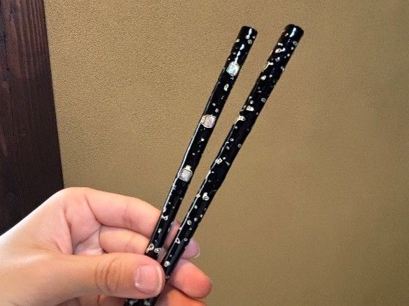 若狭塗り箸を発見♪食事もよりおいしくいただけそう