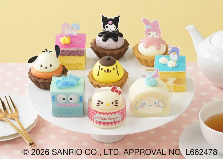 ＜サンリオキャラクターズ＞スイーツコレクション（9個入） イメージ