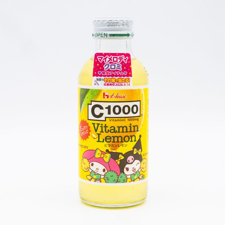 C1000 ビタミンレモン マイメロディ・クロミ限定ボトル チアリーダーデザイン
