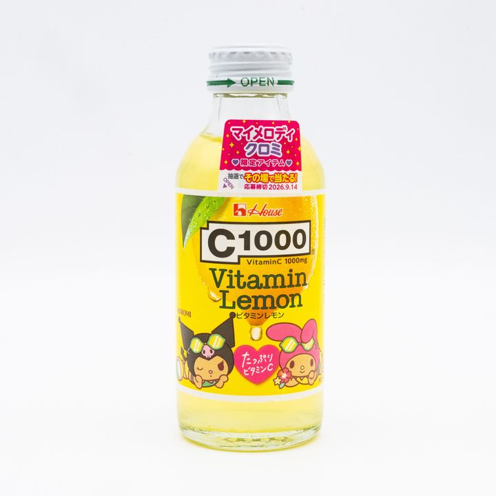 C1000 ビタミンレモン マイメロディ・クロミ限定ボトル サングラスデザイン