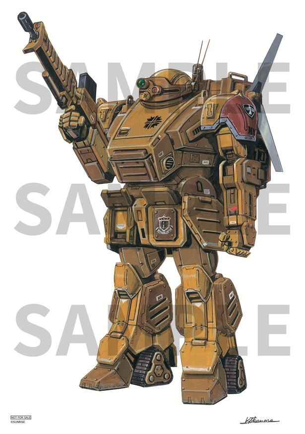 第2弾ムビチケ前売券(カード)特典は大河原邦男描き下ろしイラストボード [c]SUNRISE