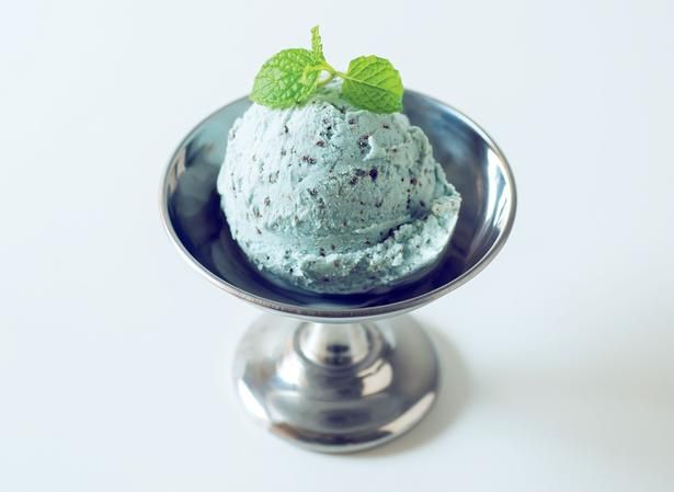 素材を生かしたアイス チョコミント クール 撮影／大森忠明