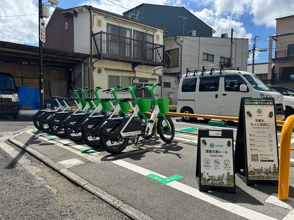 【京都府京都市】三井のリパークを活用し、シェア型電動アシスト自転車の利用拠点を拡大。利便性を向上