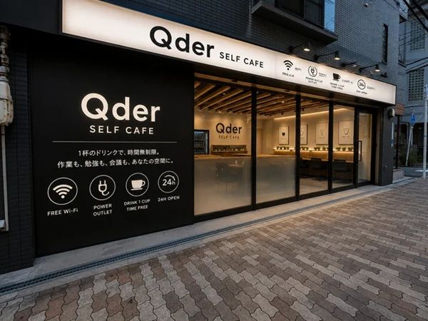 【大阪府大阪市】「Qderセルフカフェ 西田辺駅店」がオープン！勉強や仕事に集中できるセルフ型カフェ