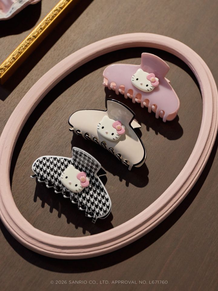 HLT×ハローキティ ヘアクリップ