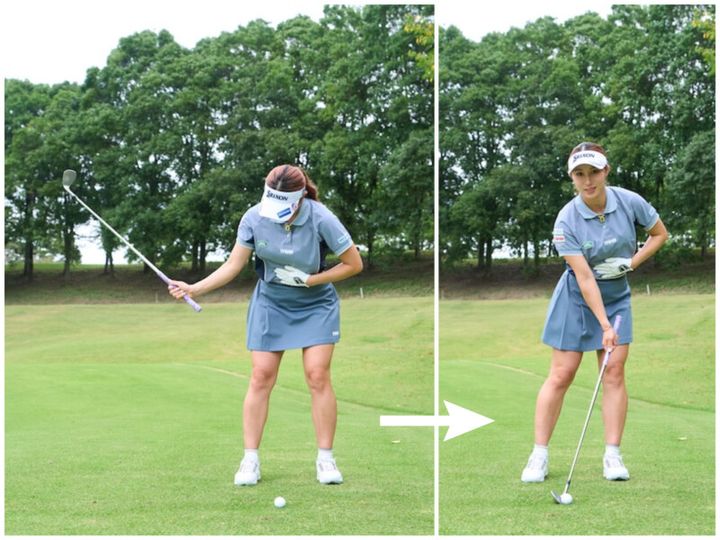 ピンまで届かない原因は？「お腹の向き」に注意しよう！