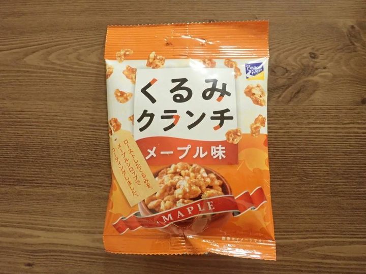 ダイソー：Fortune くるみクランチ メープル味