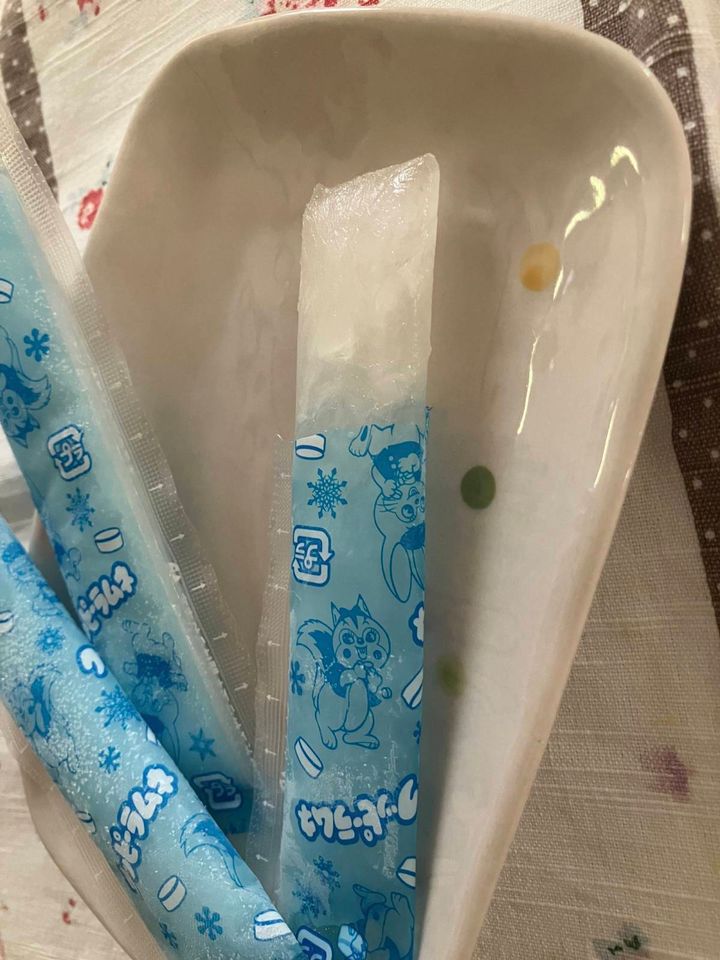 ダイソー：ニッコー 凍らせて食べる クッピーラムネスティックシャーベット