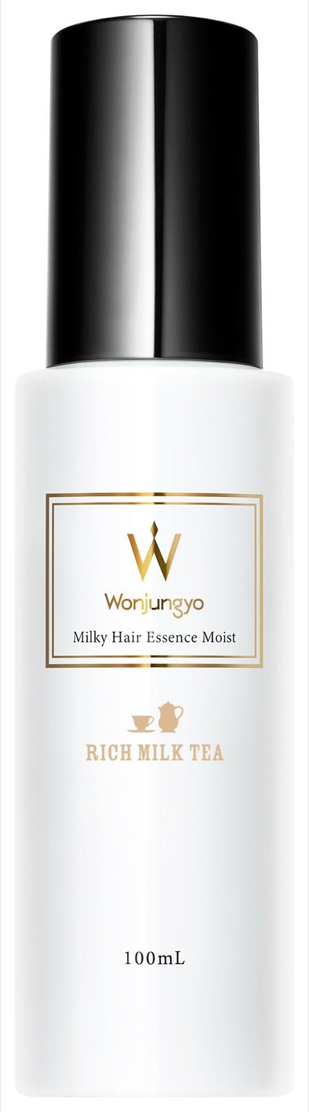 ウォンジョンヨ ミルキーヘアエッセンス モイスト リッチミルクティーの香り 100mL