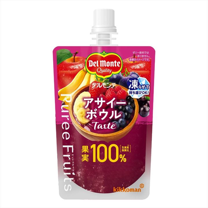 「デルモンテ ピュレフルーツ アサイーボウルテイスト」