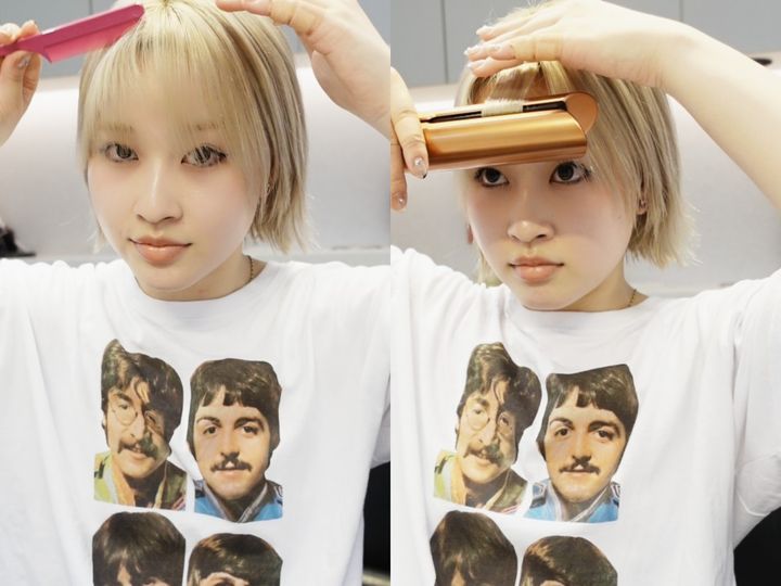 ひと手間でグッとキュートに！外ハネピンアレンジ【美容師監修ボブヘアアレンジ01TWIGGY.】