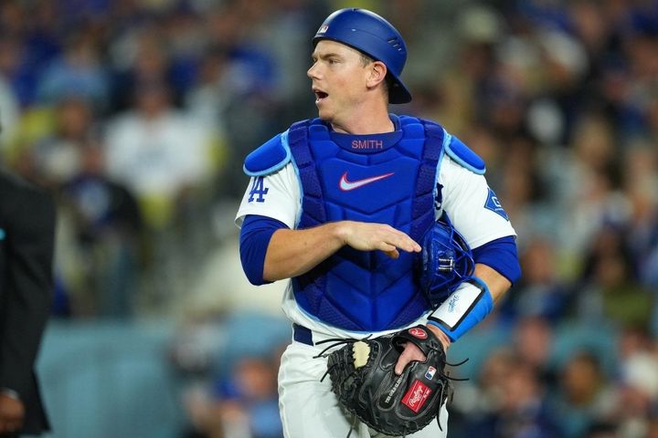 ドジャースのウィル・スミス（C）Getty Images