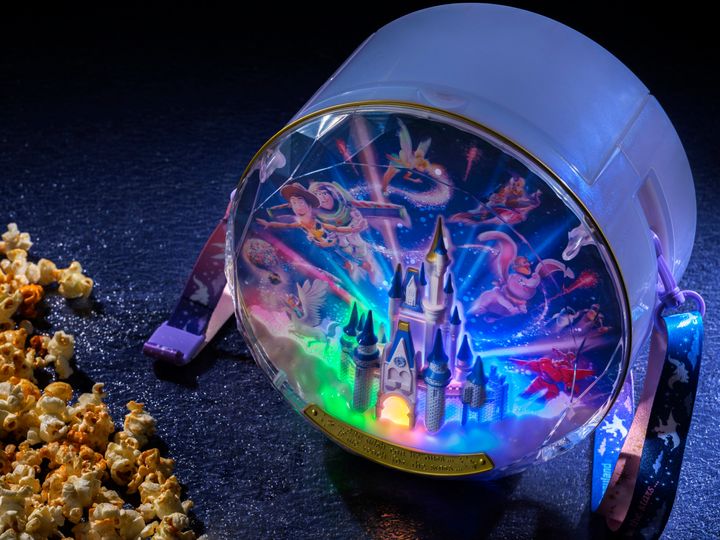 東京ディズニーランド／ビッグポップ「BBポップコーン、バケット付き」クリスタルドーム