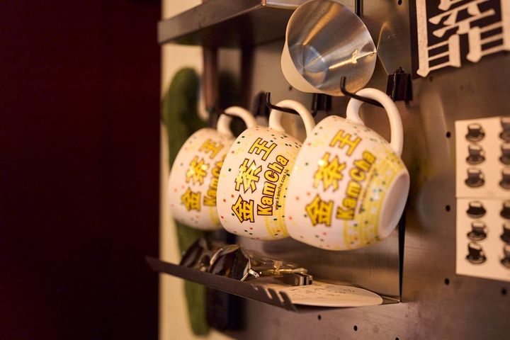 店内のディスプレイ