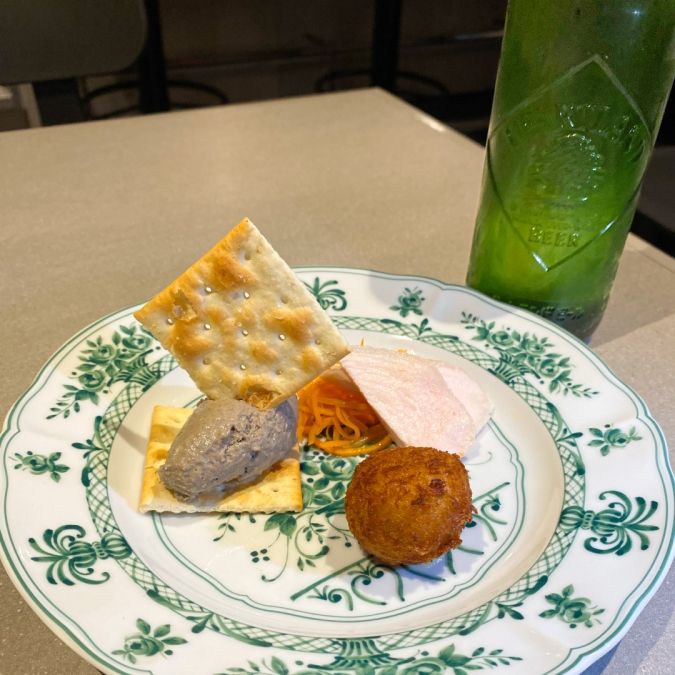 バルウォーク 福岡タイアップ アニバーサリーナイト Gracia Gastrobar de Barcelona HAKATA ／ 前菜3種＋ドリンク1杯