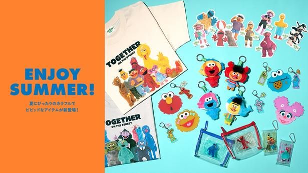 「セサミストリートマーケット」のサマーコレクション「ENJOY SUMMER!」が販売開始