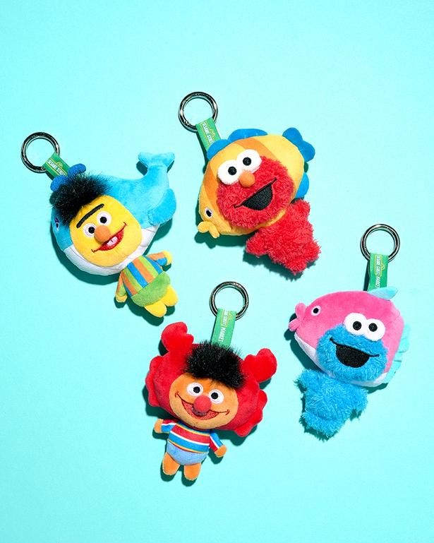 「アクアリウムぬいぐるみチャーム」(各3520円)
