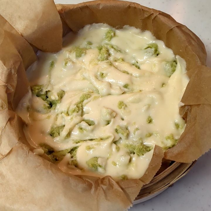 作り置きの野菜餡を使って、30分でできる米粉の蒸しパン！