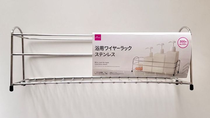 食洗機サブにぴったり！100均の「ステンレスシャンプーラック」を水切りかご代わりに使ってみた