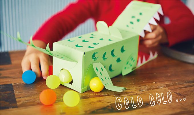 【口から入れて、お尻から出る】作ってみよう！ 指でものをつまんで運ぶ動作が面白い手作りおもちゃの画像1