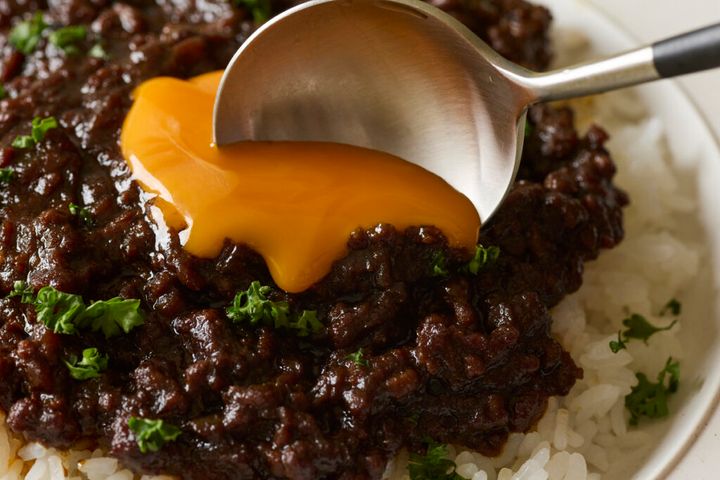 ブラックキーマカレー
