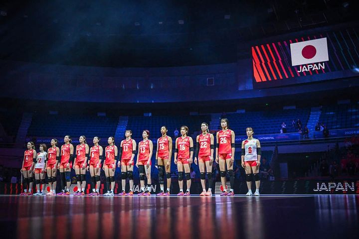 バレーボール女子日本代表（C）Volleyball World