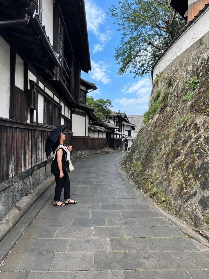 旧真光寺前の「切り通し」は、臼杵を代表する景観のひとつ