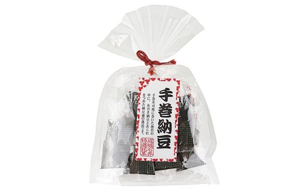 成城石井 手巻納豆 巾着 撮影／大森忠明