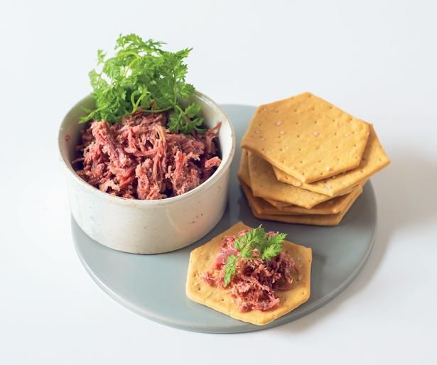 缶詰とは違う肉のうまみ 撮影／大森忠明
