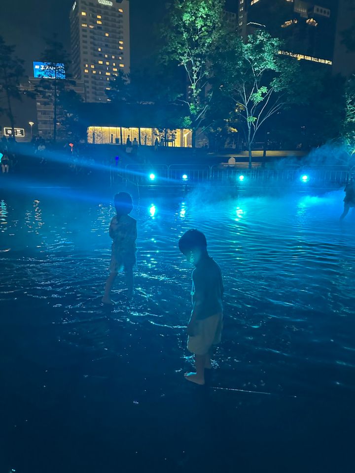 グラングリーン大阪「うめきた公園」の水辺