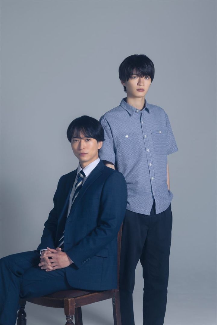 ドラマ『仮面教師～妻を亡くしたその日から』ティザービジュアル （C）中京テレビ width=