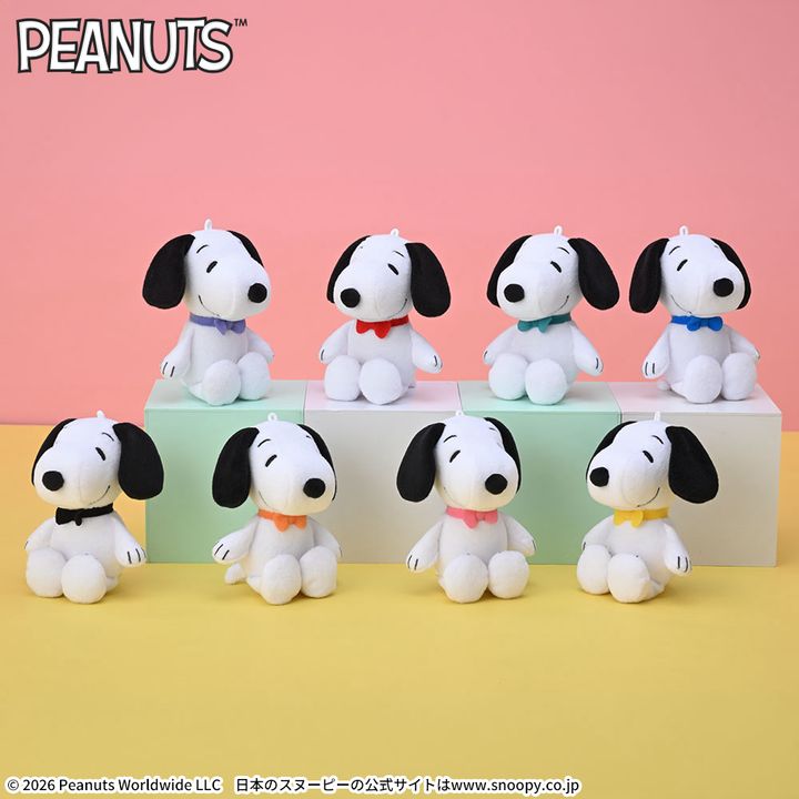 SNOOPY ファンカラ マスコット ～蝶ネクタイ～