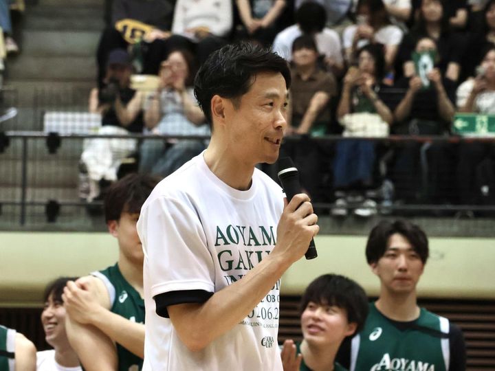 画像: 発起人でもある青山学院大学 男子バスケットボール部 竹田謙 HC （C) 青山学院男子バスケットボール部