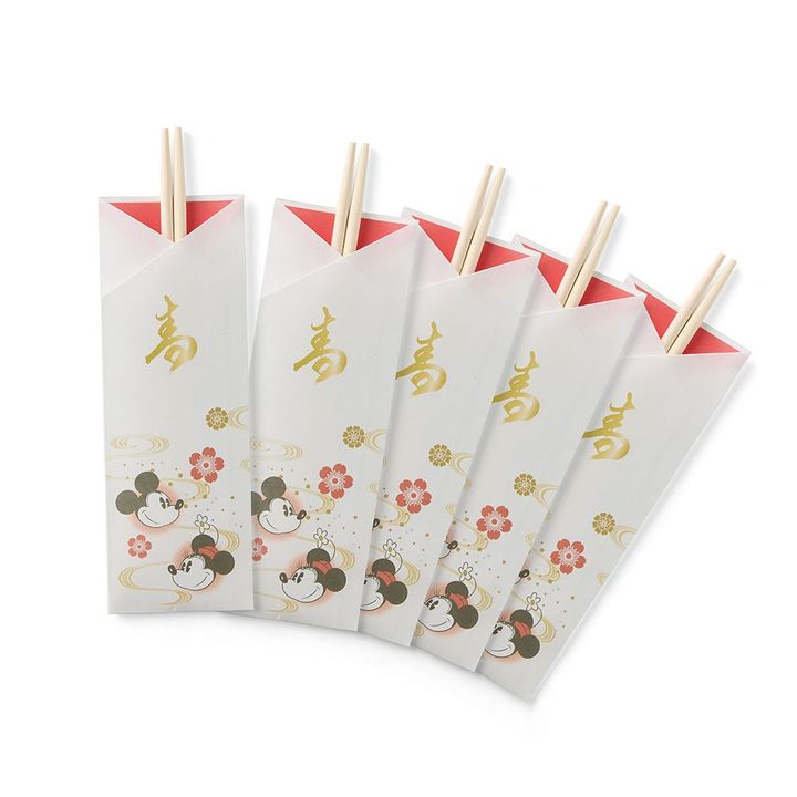 おせち・三段重「ミッキー＆ミニー」 祝い箸