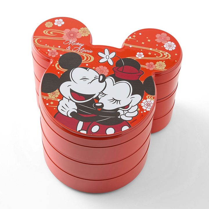 おせち・三段重「ミッキー＆ミニー」 重箱