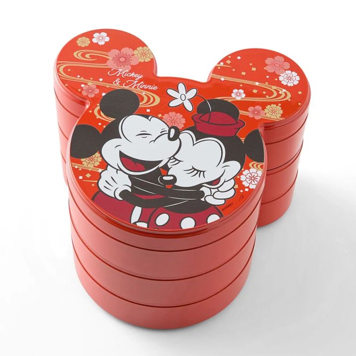 おせち・三段重「ミッキー＆ミニー」 重箱