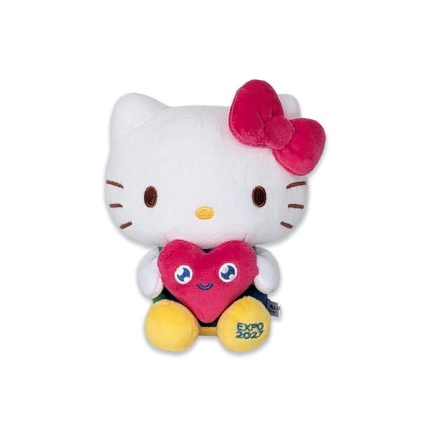 ハローキティコラボ ぬいぐるみM © 2026 SANRIO CO., LTD. APPROVAL NO.L 670088 ©Expo 2027