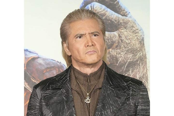 竹内力さん（撮影：2024年05月08日、時事通信フォト）