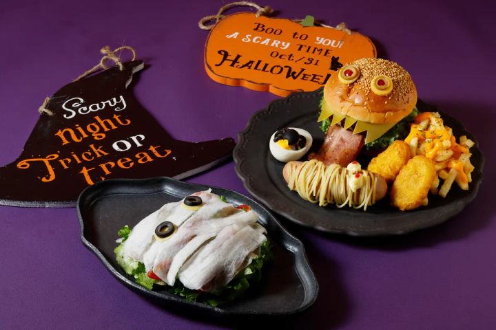 ハロウィーンパーティーメニュー付き宿泊プラン（イメージ）