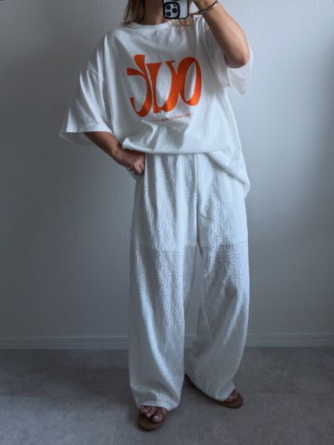 TT＊SAO＊カットレースPを着たコーデ