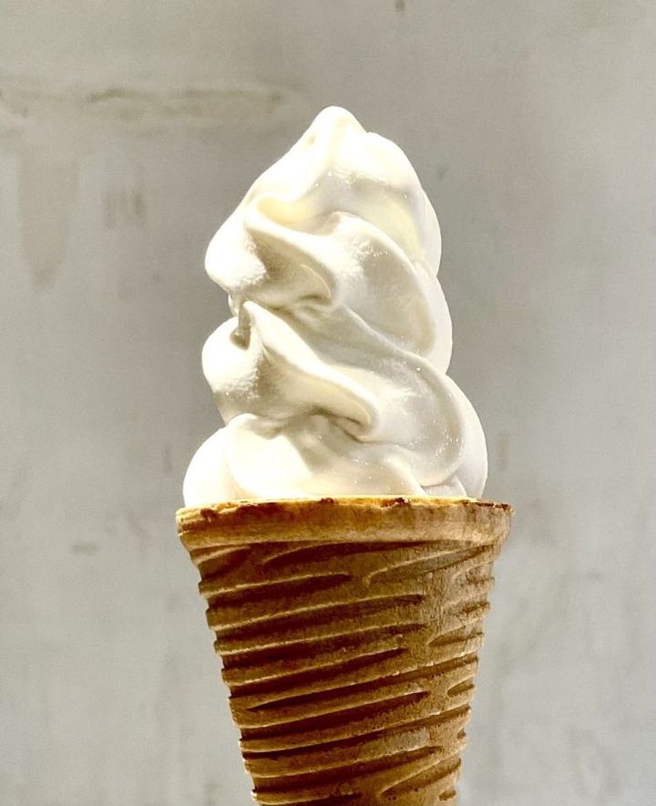 「mochihiソフトクリーム」400円／写真提供：もちひ