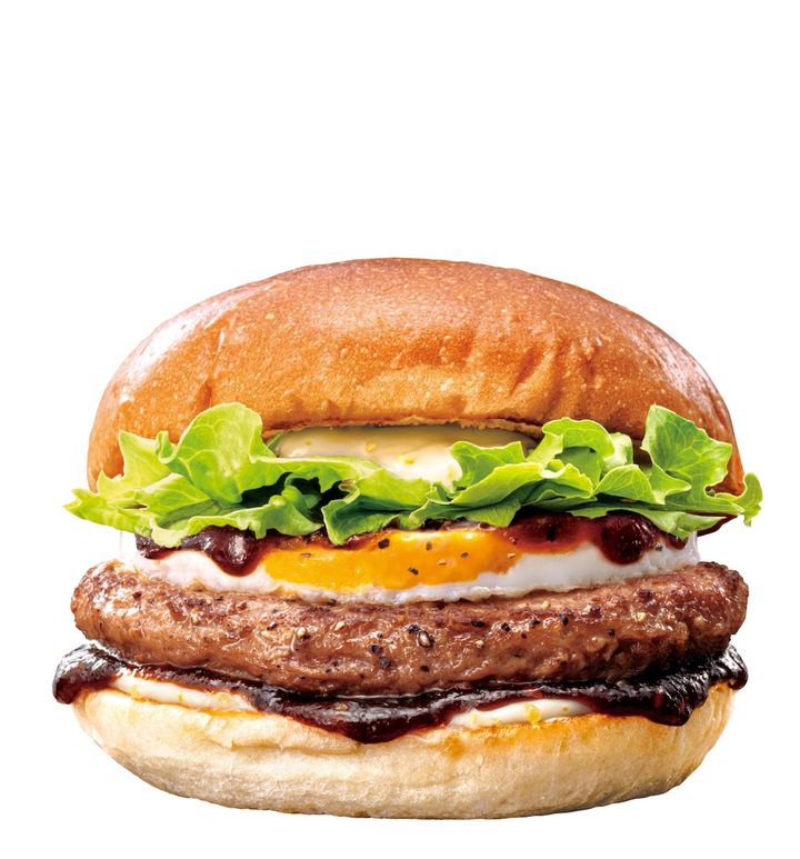 「絶品月見バーガー」（税込 640円） width=