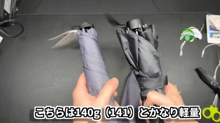 軽量でコンパクト、たたむ作業も楽ちん！